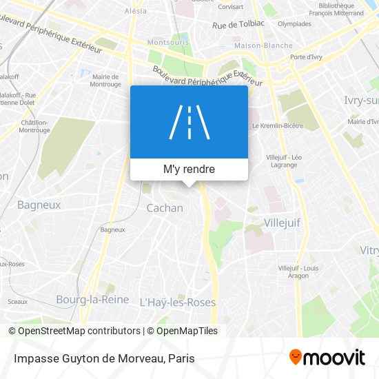 Impasse Guyton de Morveau plan