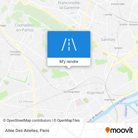Allée Des Airelles plan