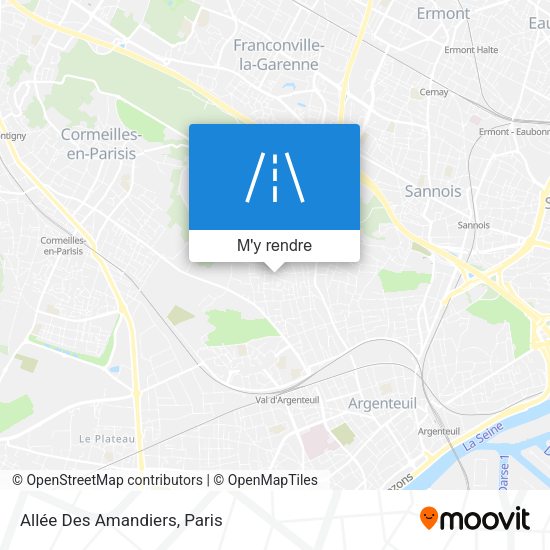 Allée Des Amandiers plan