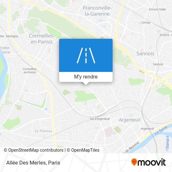 Allée Des Merles plan