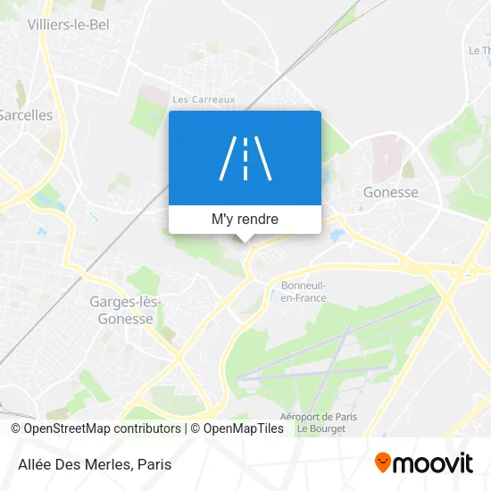 Allée Des Merles plan
