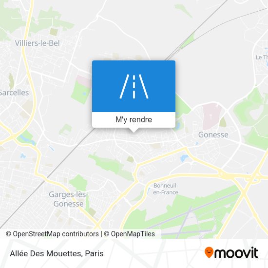 Allée Des Mouettes plan