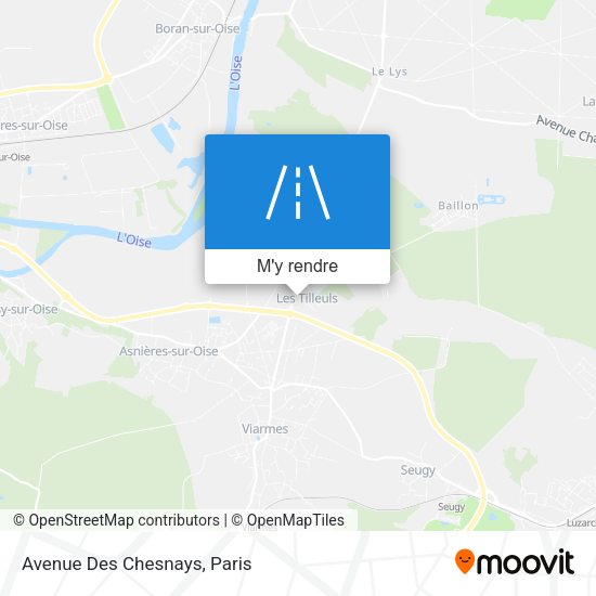 Avenue Des Chesnays plan
