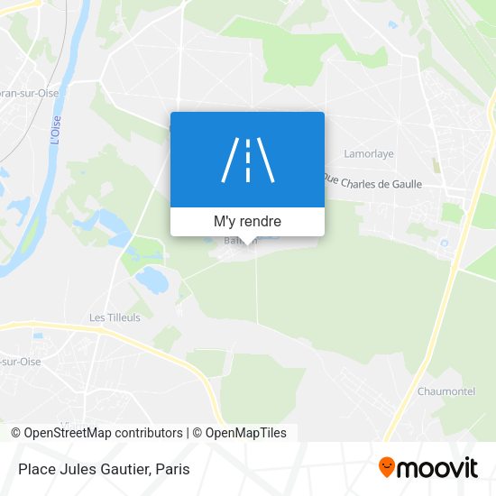 Place Jules Gautier plan