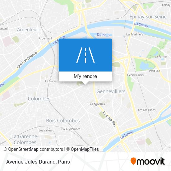 Avenue Jules Durand plan