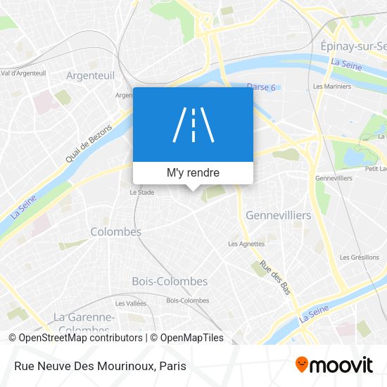 Rue Neuve Des Mourinoux plan