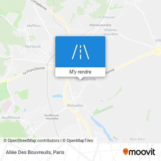 Allée Des Bouvreuils plan