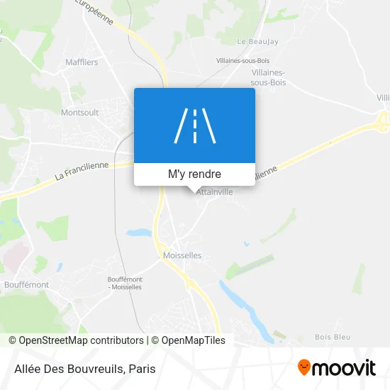 Allée Des Bouvreuils plan