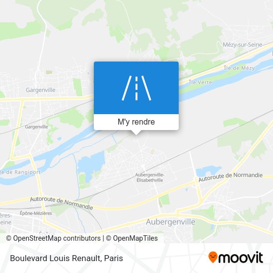 Boulevard Louis Renault plan
