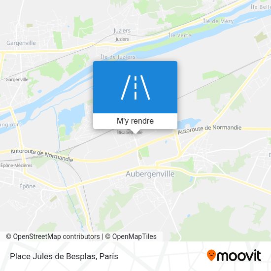 Place Jules de Besplas plan