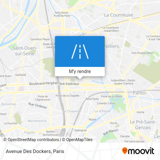 Avenue Des Dockers plan