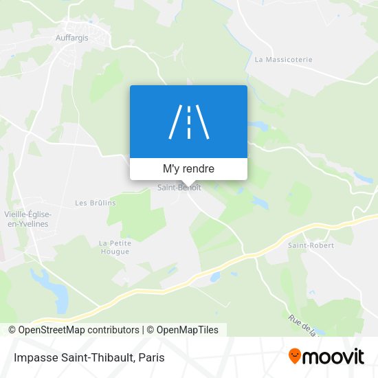 Impasse Saint-Thibault plan