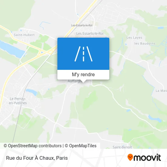 Rue du Four À Chaux plan