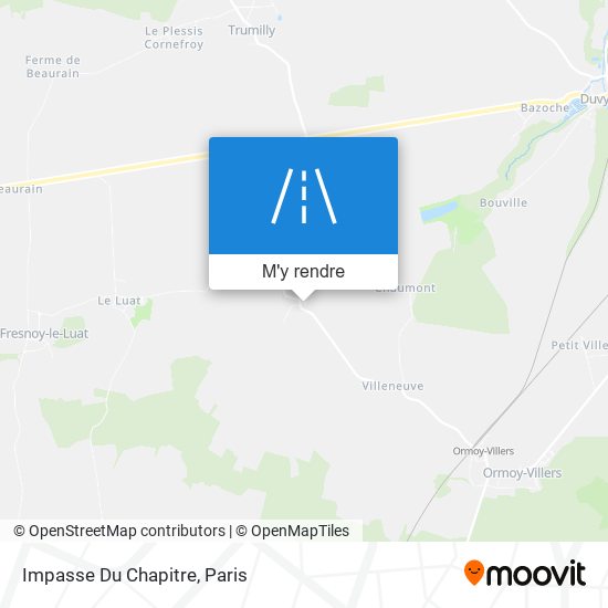 Impasse Du Chapitre plan
