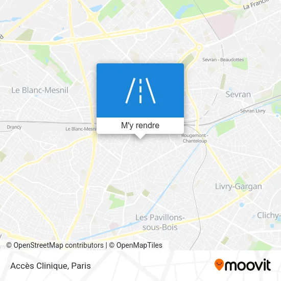 Accès Clinique plan