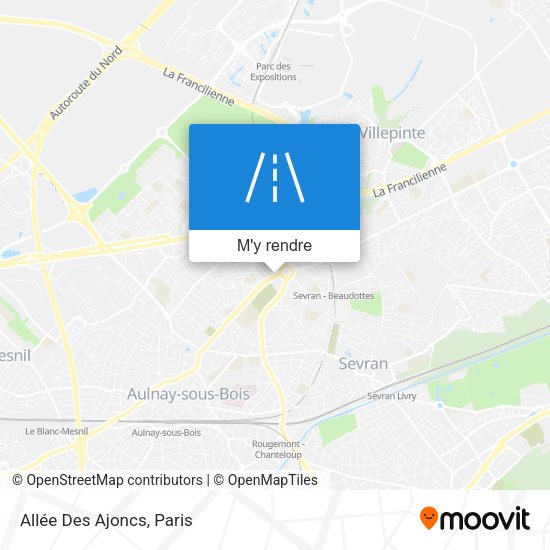 Allée Des Ajoncs plan