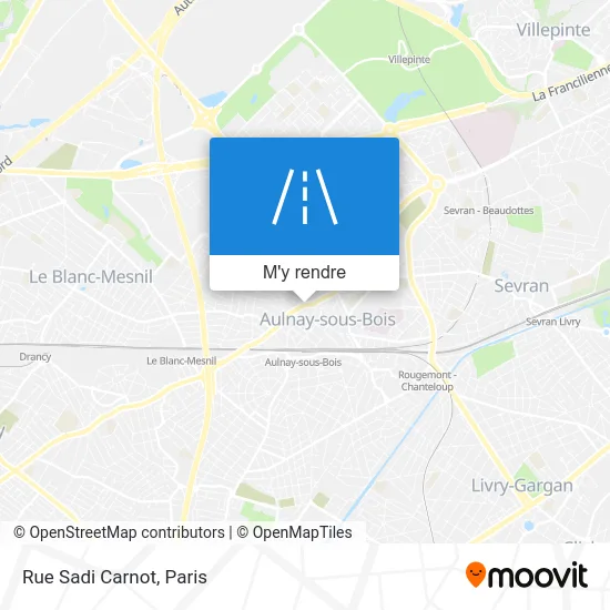 Rue Sadi Carnot plan