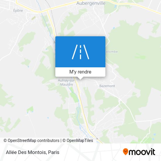Allée Des Montois plan