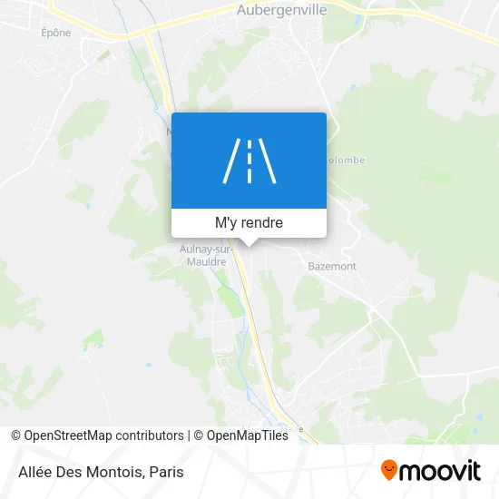 Allée Des Montois plan