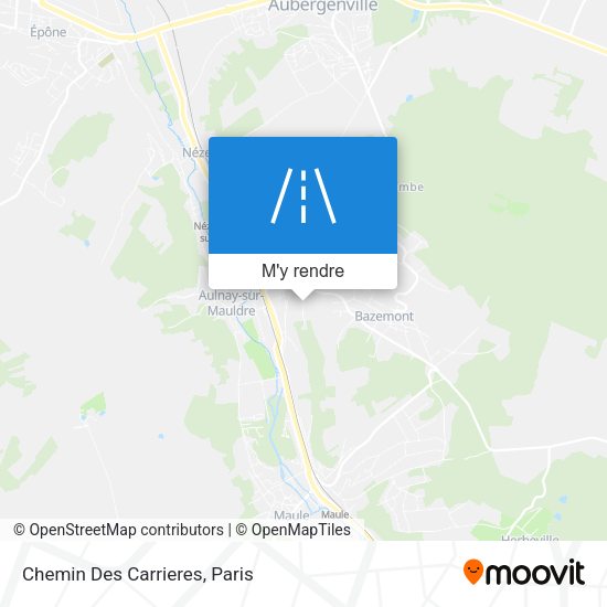 Chemin Des Carrieres plan