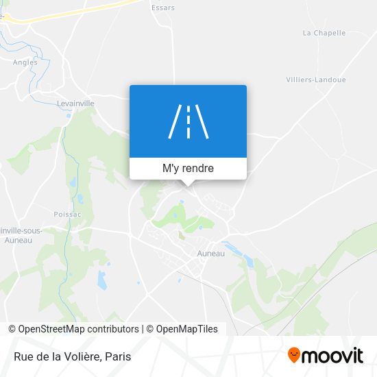 Rue de la Volière plan