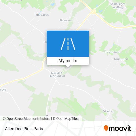 Allée Des Pins plan