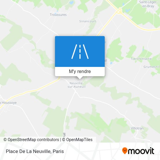 Place De La Neuville plan