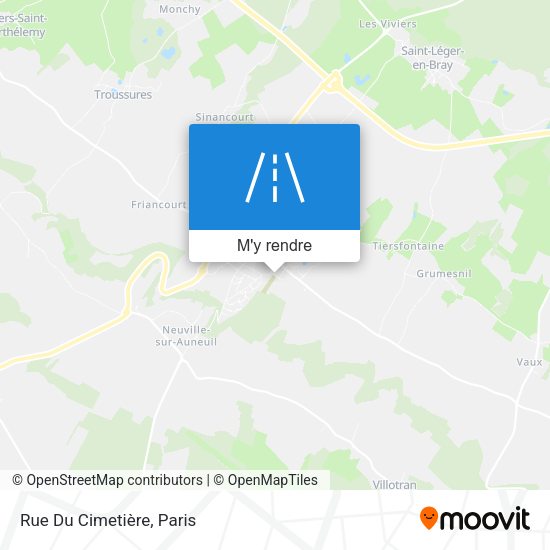 Rue Du Cimetière plan