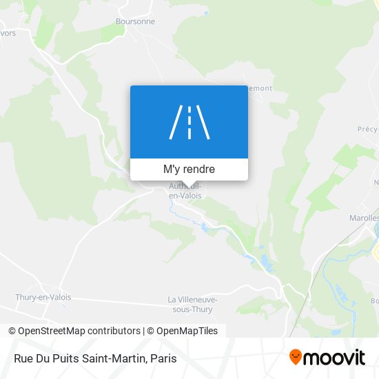 Rue Du Puits Saint-Martin plan