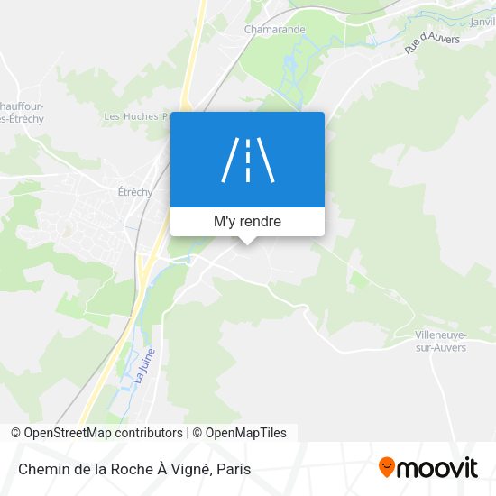 Chemin de la Roche À Vigné plan