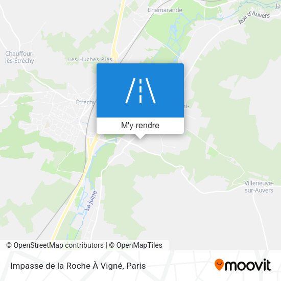Impasse de la Roche À Vigné plan