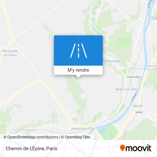 Chemin De L'Épine plan
