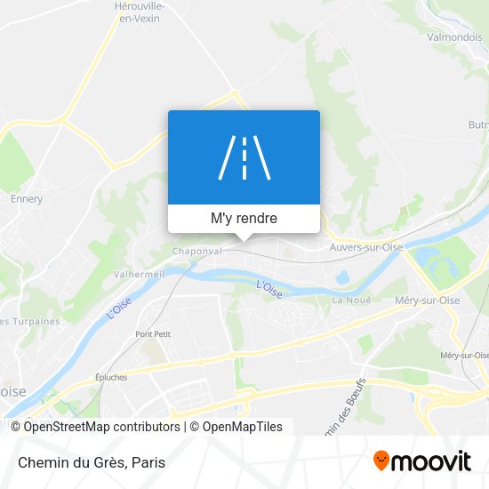 Chemin du Grès plan