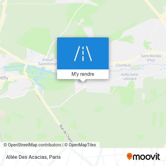 Allée Des Acacias plan