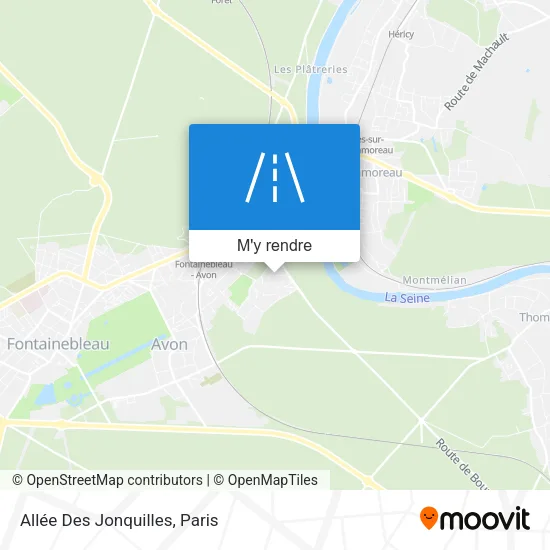 Allée Des Jonquilles plan