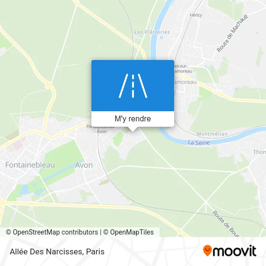 Allée Des Narcisses plan