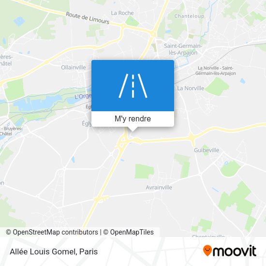 Allée Louis Gomel plan