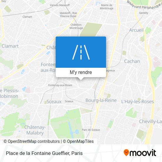 Place de la Fontaine Gueffier plan