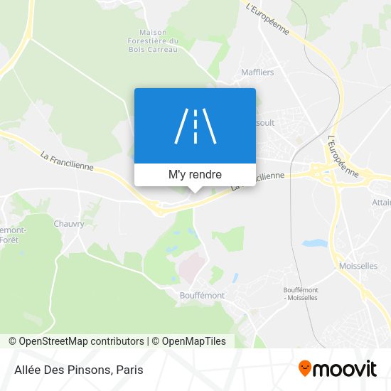Allée Des Pinsons plan
