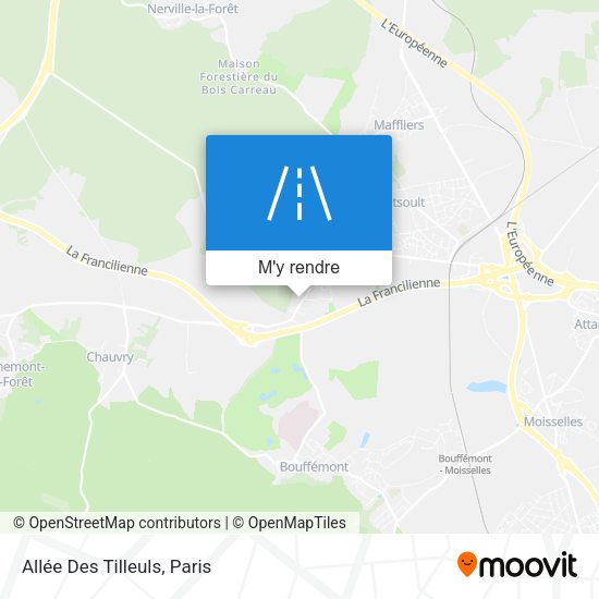 Allée Des Tilleuls plan
