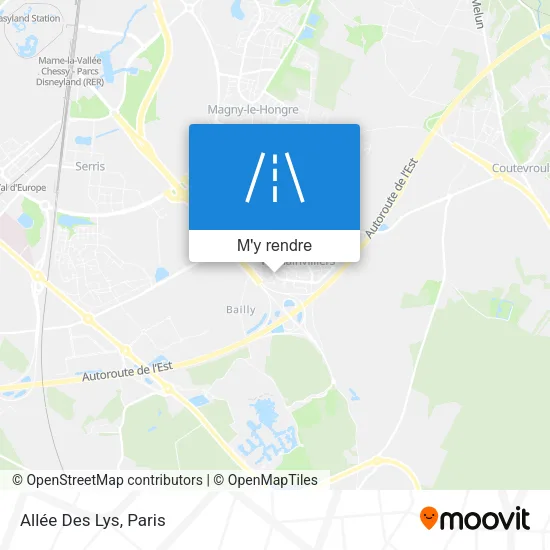Allée Des Lys plan