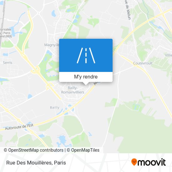 Rue Des Mouillères plan