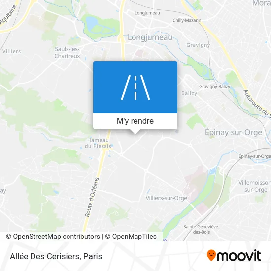 Allée Des Cerisiers plan