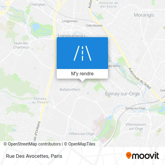 Rue Des Avocettes plan