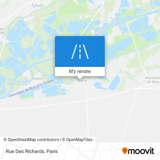 Rue Des Richards plan