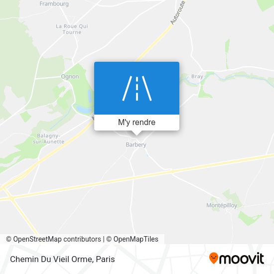 Chemin Du Vieil Orme plan