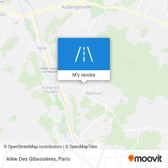 Allée Des Gibessières plan