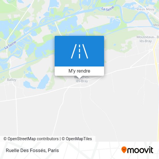 Ruelle Des Fossés plan