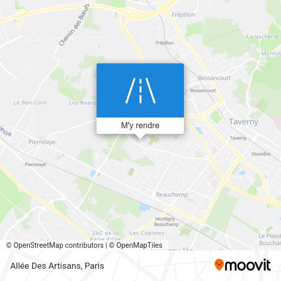 Allée Des Artisans plan