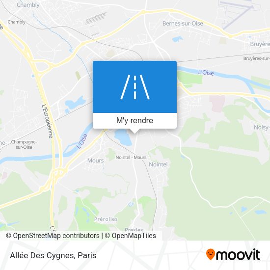 Allée Des Cygnes plan